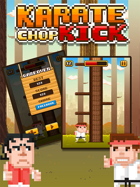 Karate Chop Kick